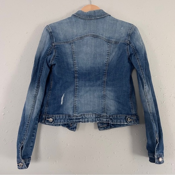 Garage Denim Blue Jean Women's Jacket Casual Spring Small - Picture 4 of 6
